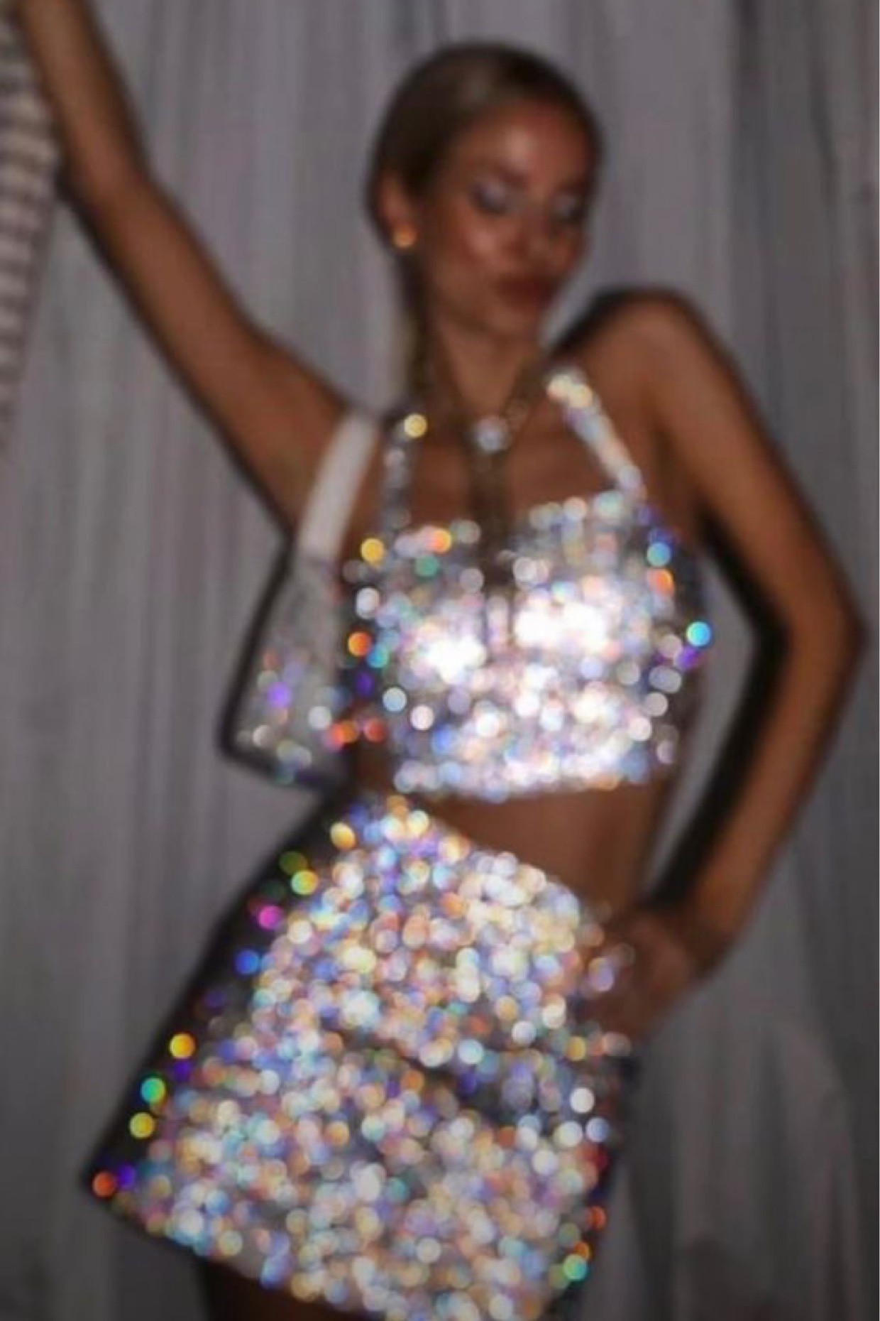 Silver sparkle set. Party outfit ideas 

#LTKunder100 #LTKstyletip #LTKtravel