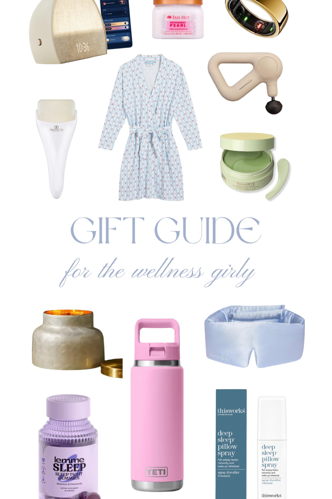GIFT GUIDE: for the wellness girly! 🩵🛁🧼🫧✨ 

#giftguide #giftideas #giftsforher 

#LTKBeauty #LTKGiftGuide #LTKFindsUnder50