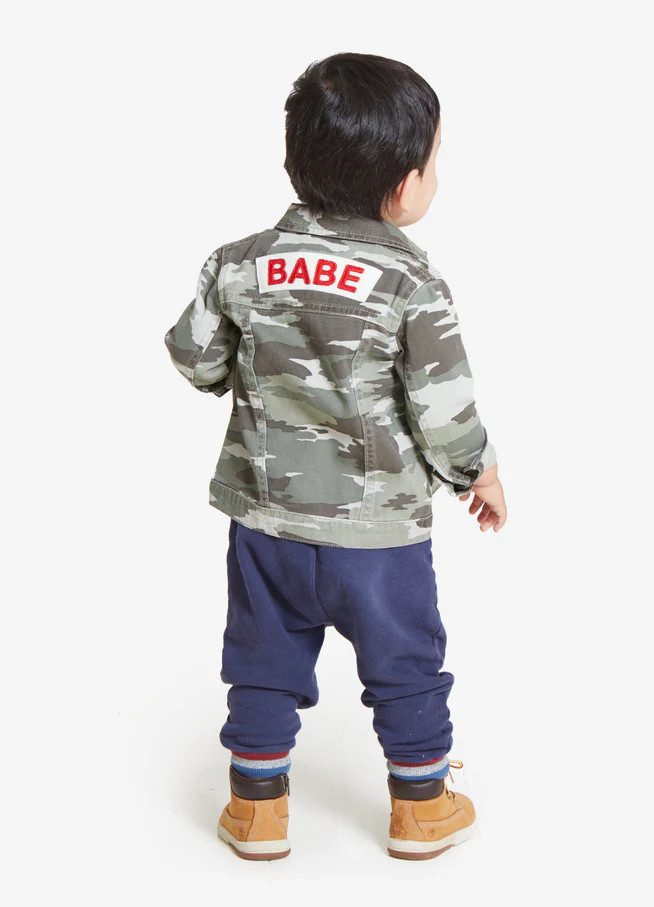 Babe Camo Jacket | Ingrid & Isabel