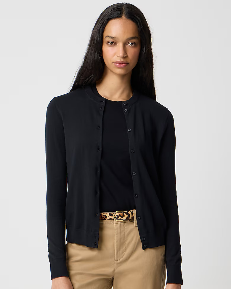 Classic cotton cardigan sweater | J.Crew Factory
