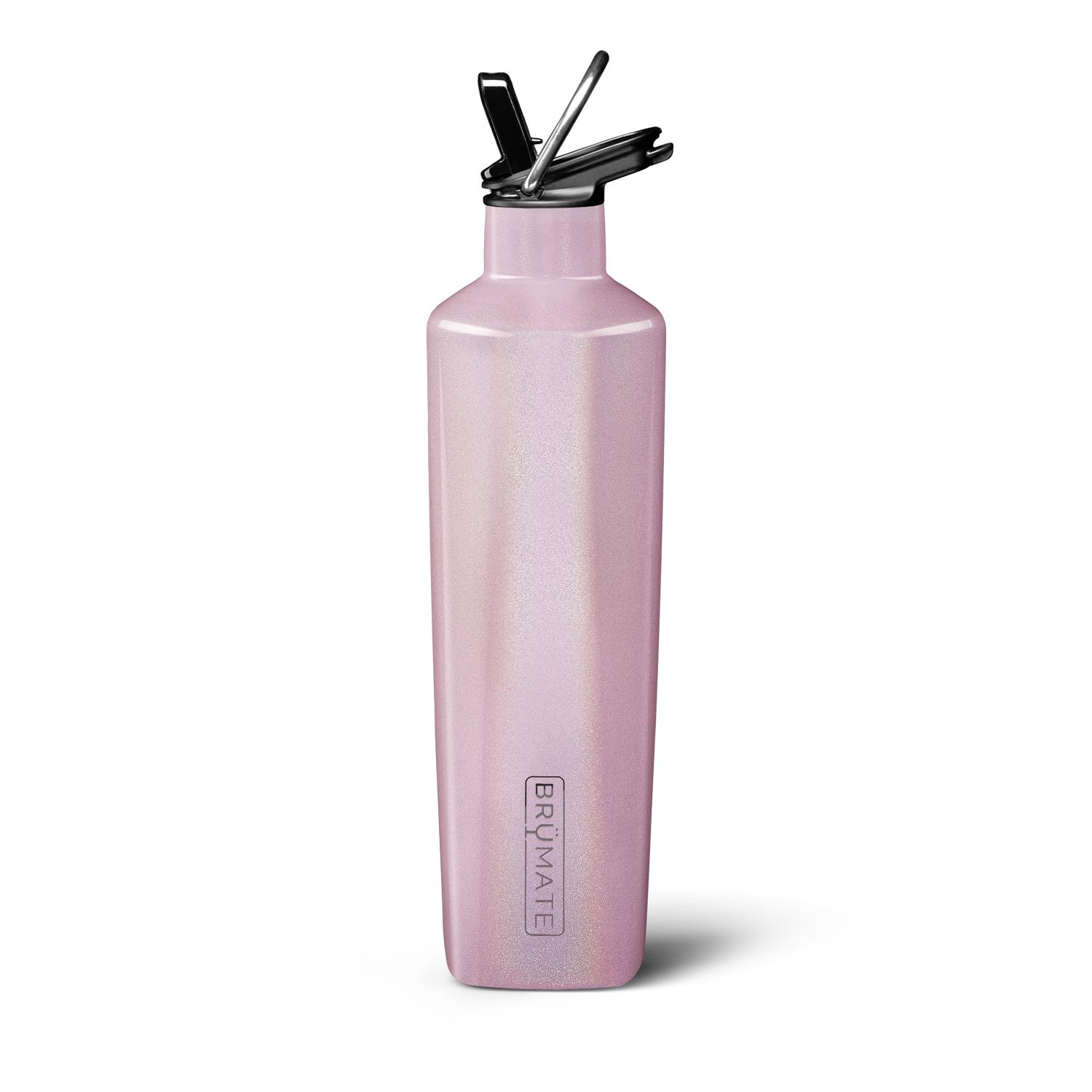 BrüMate 25oz ReHydration Bottle | Glitter Blush | BruMate