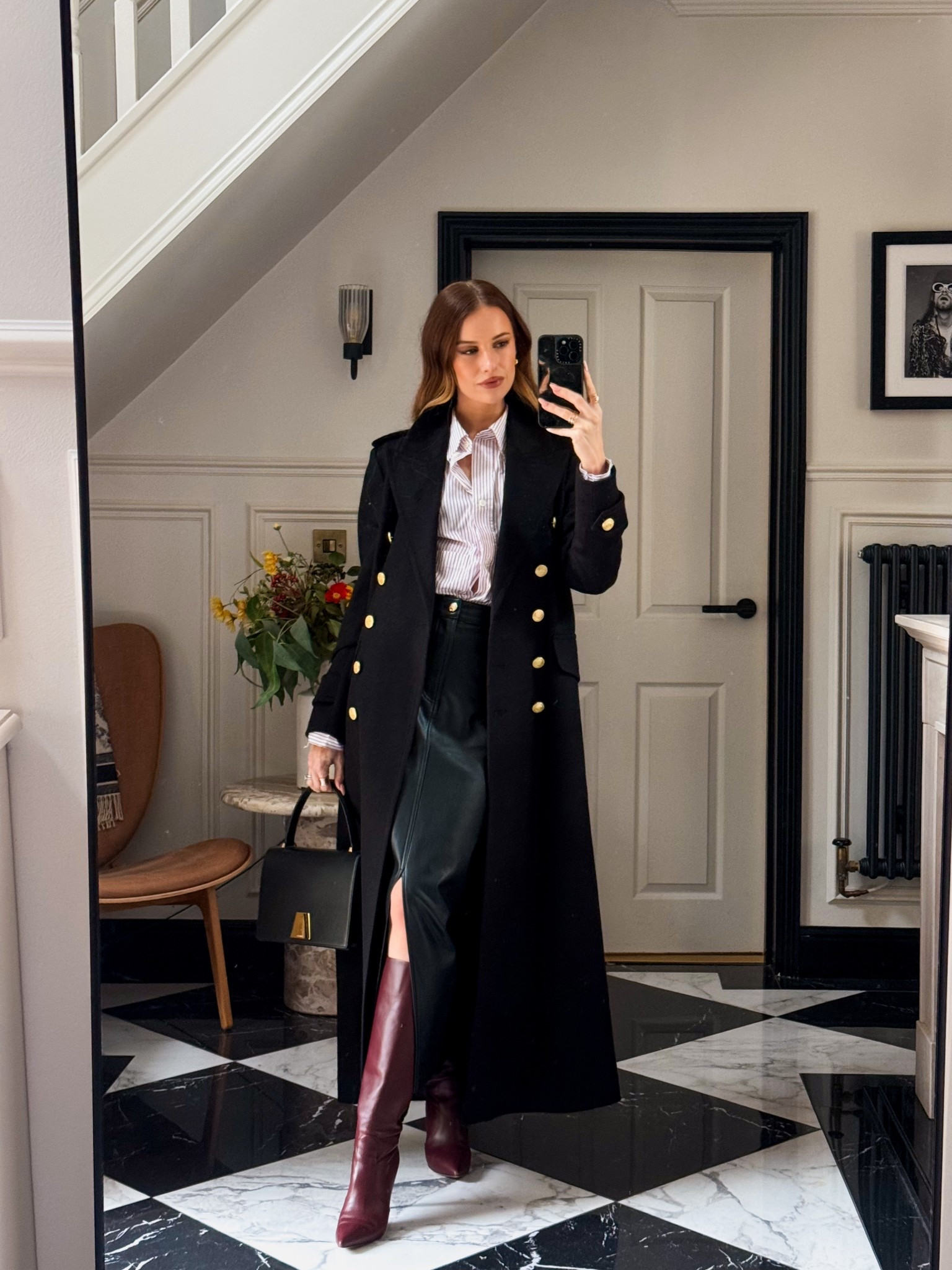 Sunday autumn outfit with the best long black coat 

#LTKeurope #LTKwinter #LTKautumn