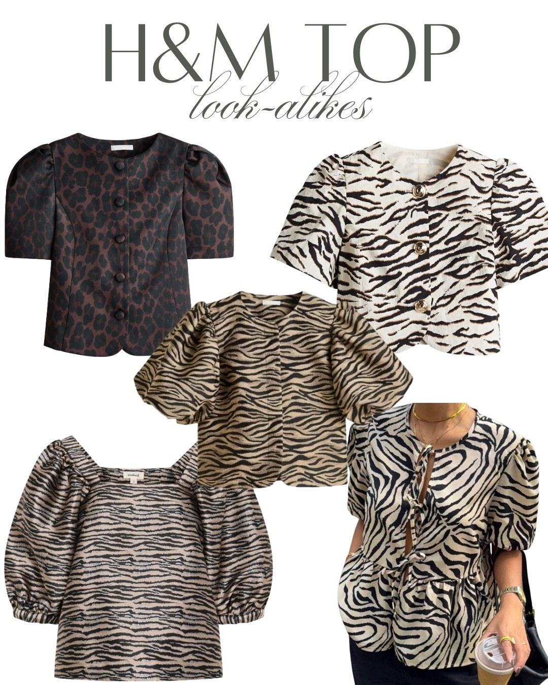 Sadly my H&M top (as seen on @OurKansasCityHome Instagram & TikTok) is super sold out. BUT I found some very similar options! 

#LTKootd