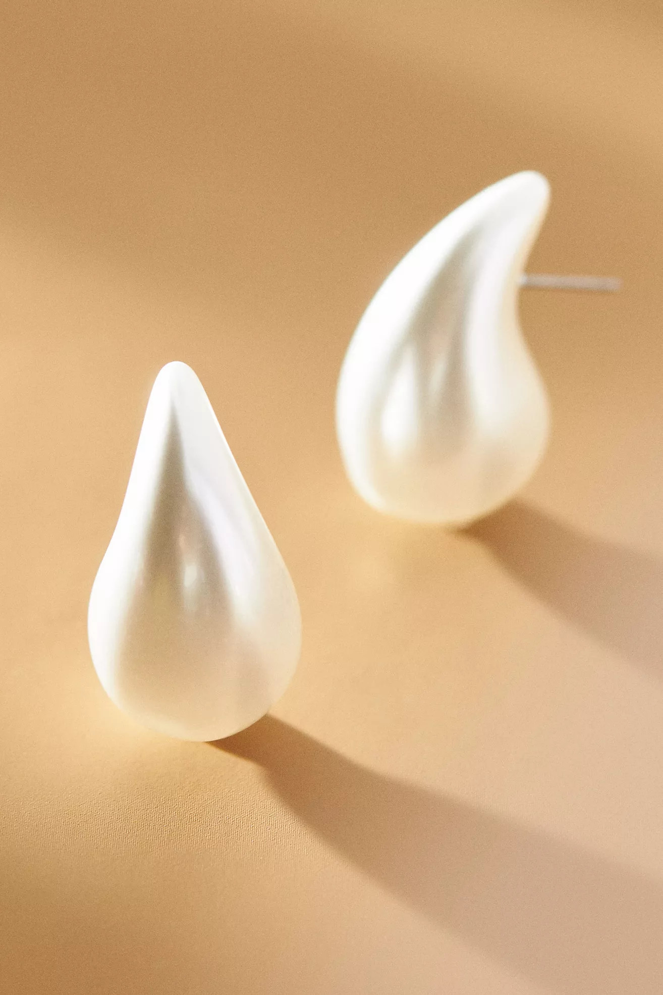 Matte Pearl Teardrop Earrings | Anthropologie (US)
