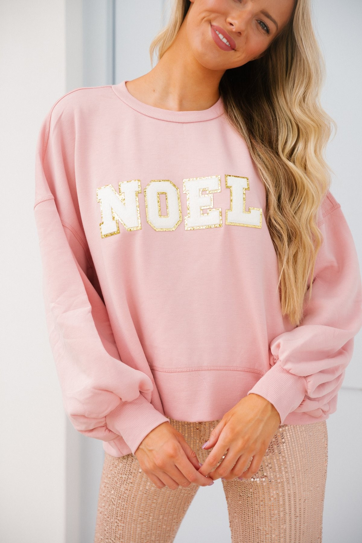 NOEL PINK PULLOVER | Judith March