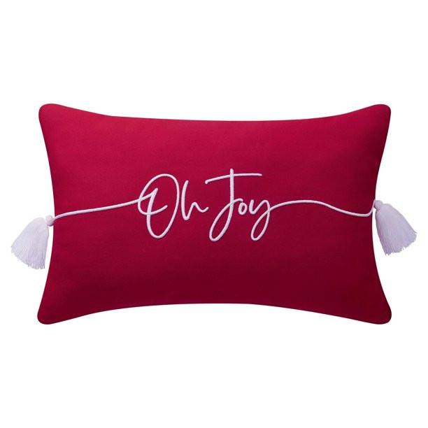 Holiday Time Décor Cushion, 20" x 13", festive | Walmart (CA)