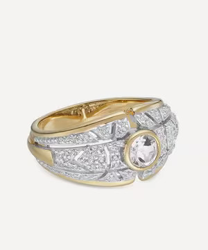 Mixed Metal Chloe Ring | Liberty London (UK)