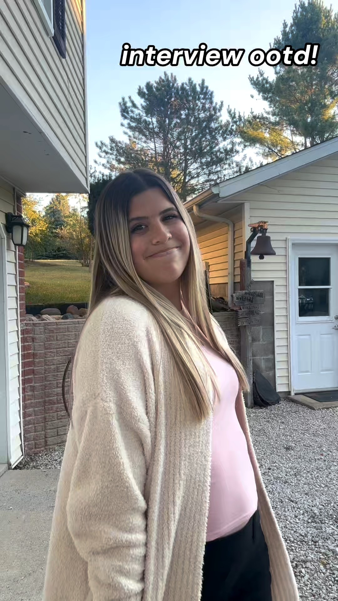 Affordable business casual for interview day ✨ Top from Garage, pants from Maurice’s, and the rest Amazon finds — proof you can look polished without spending a fortune 💼 #ootd #businesscasual #affordablefashion #ltkinspo #interviewoutfit #amazonfinds #maurices #garageclothing#LTKStyleTip 

#LTKWorkwear #LTKFindsUnder50