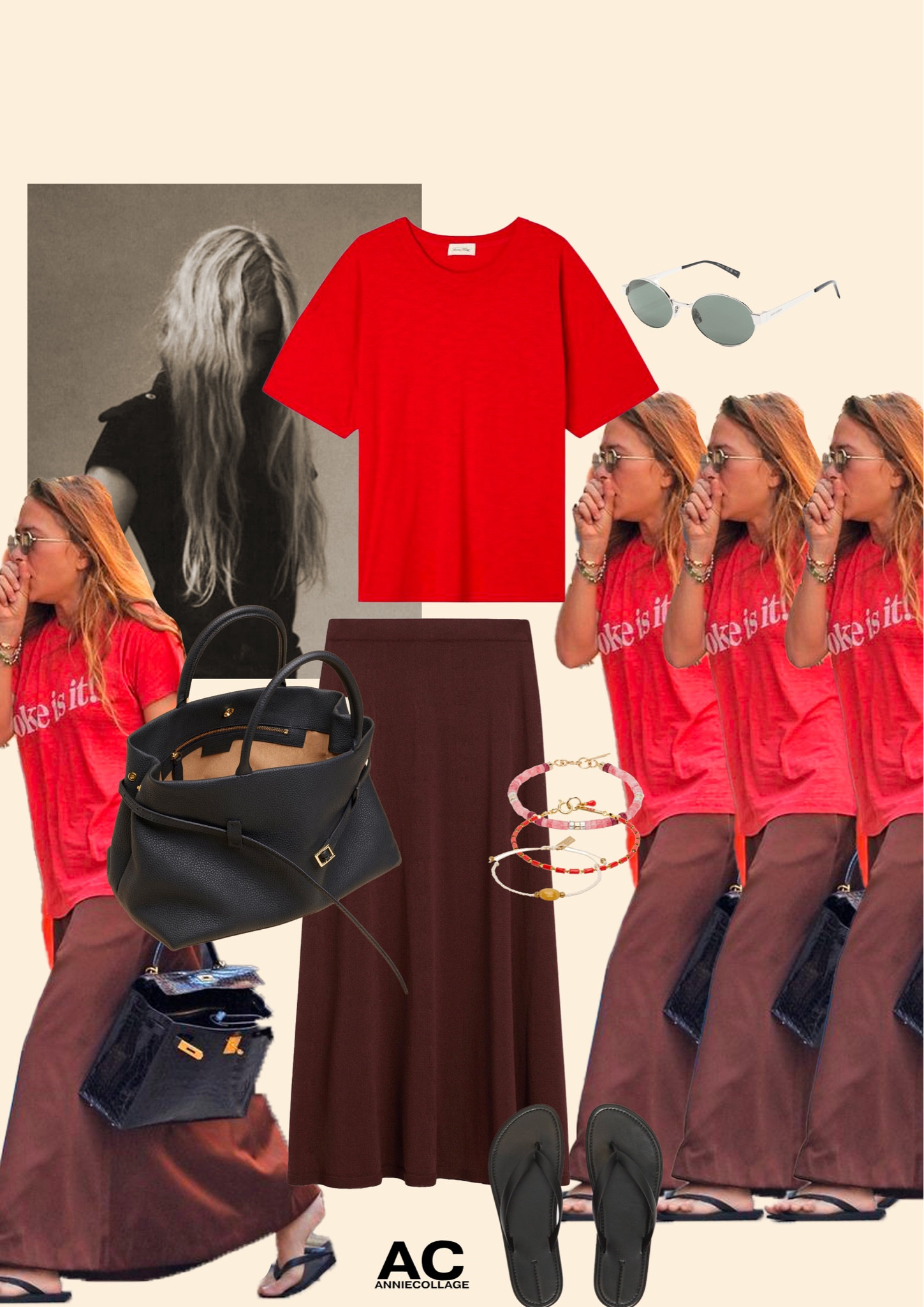 Red & brown and messy hair - chic but easy ❤️

#LTKSummerSale #LTKitalia #LTKeurope