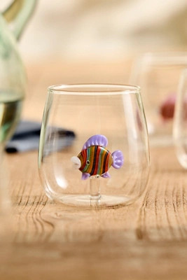 Fish Icon Glass, Clownfish | Anthropologie (US)