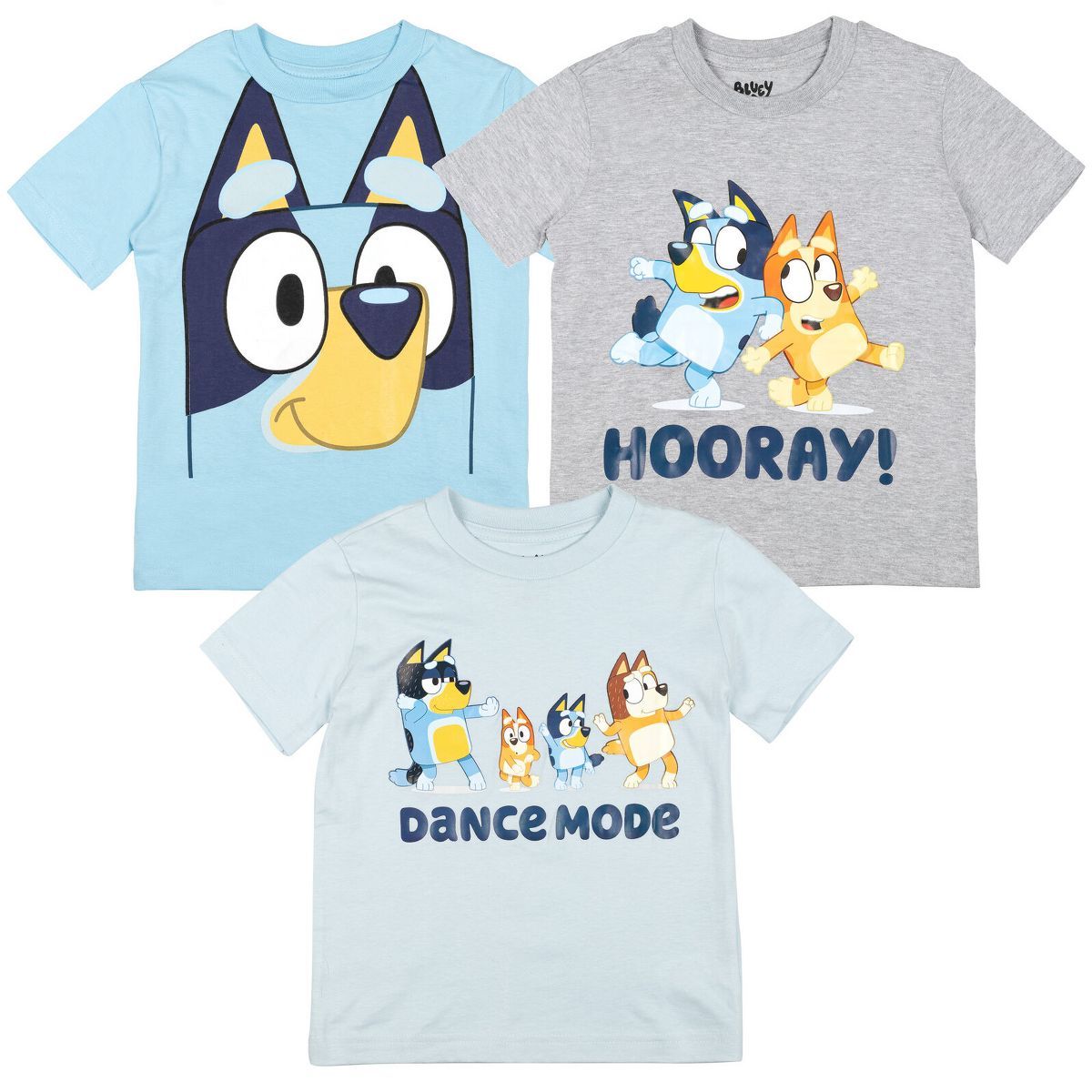 Bluey Bingo 3 Pack Graphic T-Shirts Toddler to Big Kid | Target