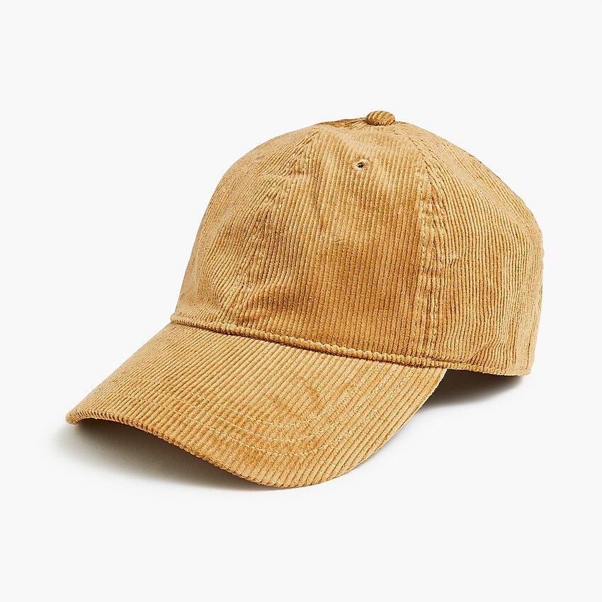 Corduroy baseball hat | J.Crew Factory