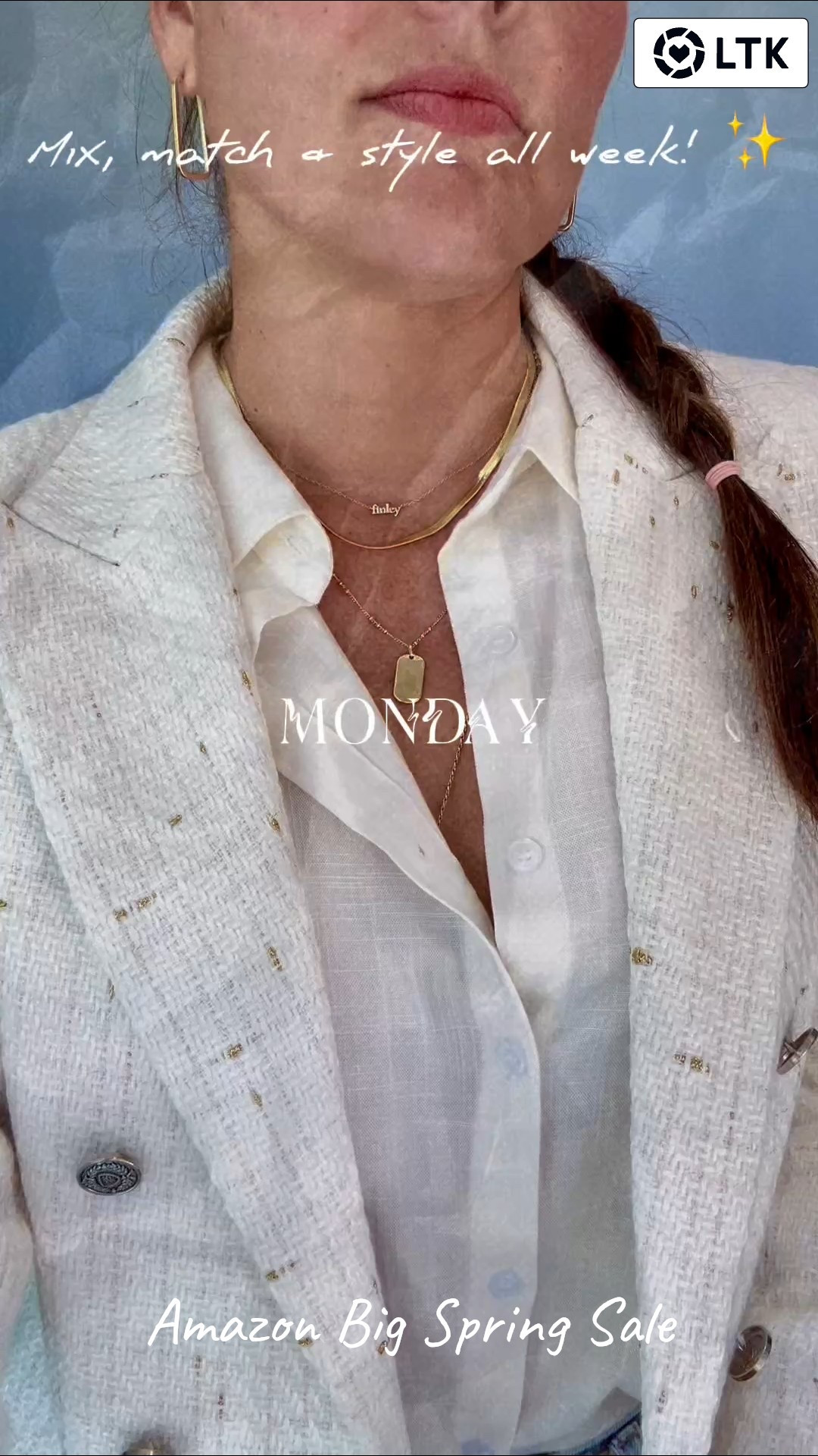 One white linen shirt, one chic vest & short set—styled multiple ways for effortless spring style all week long! ✨ 

#LTKShoeCrush #LTKHome #LTKStyleTip