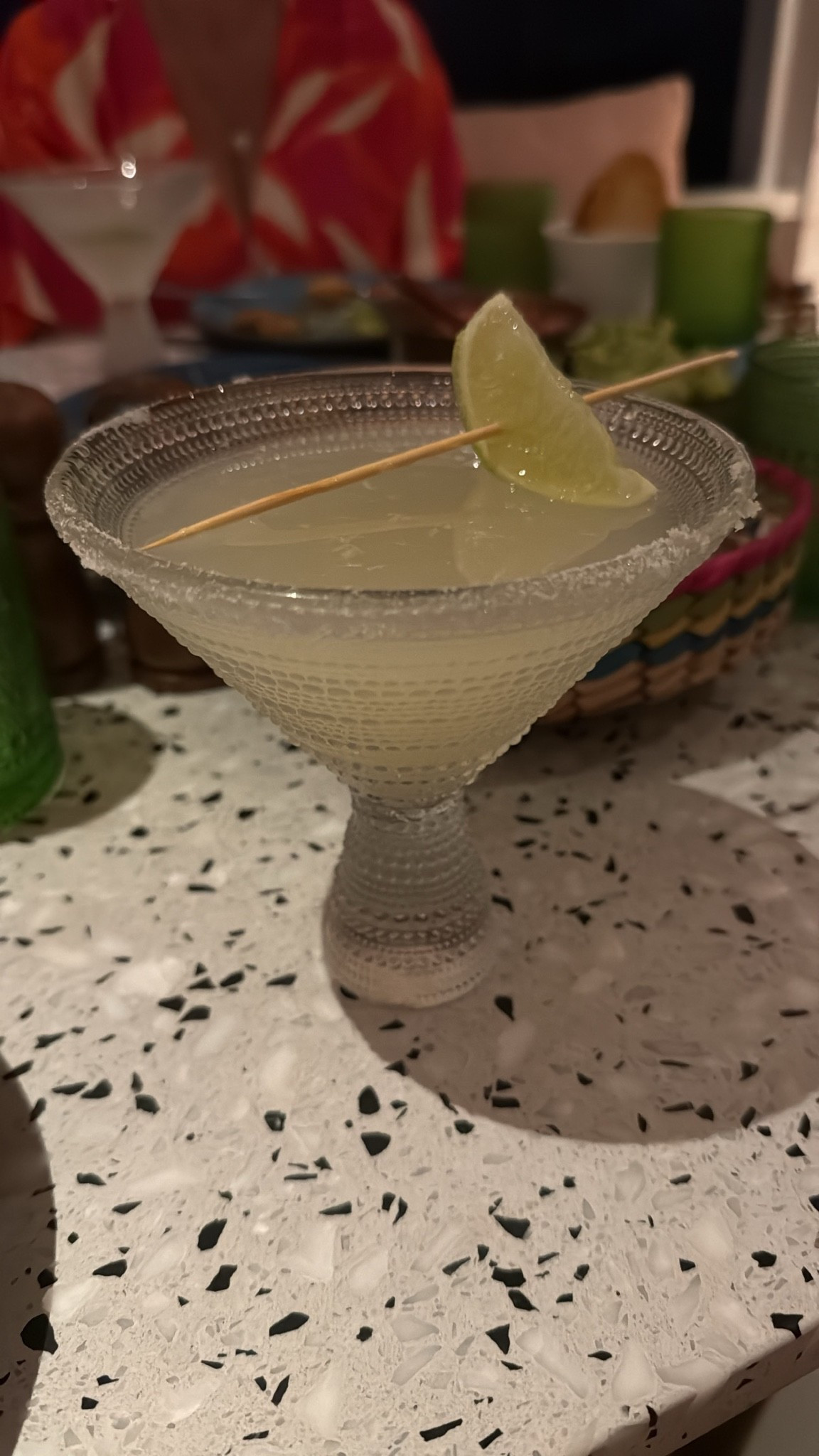 If you want to drink spicy skinny margaritas from a fun glass buy these 🌶️