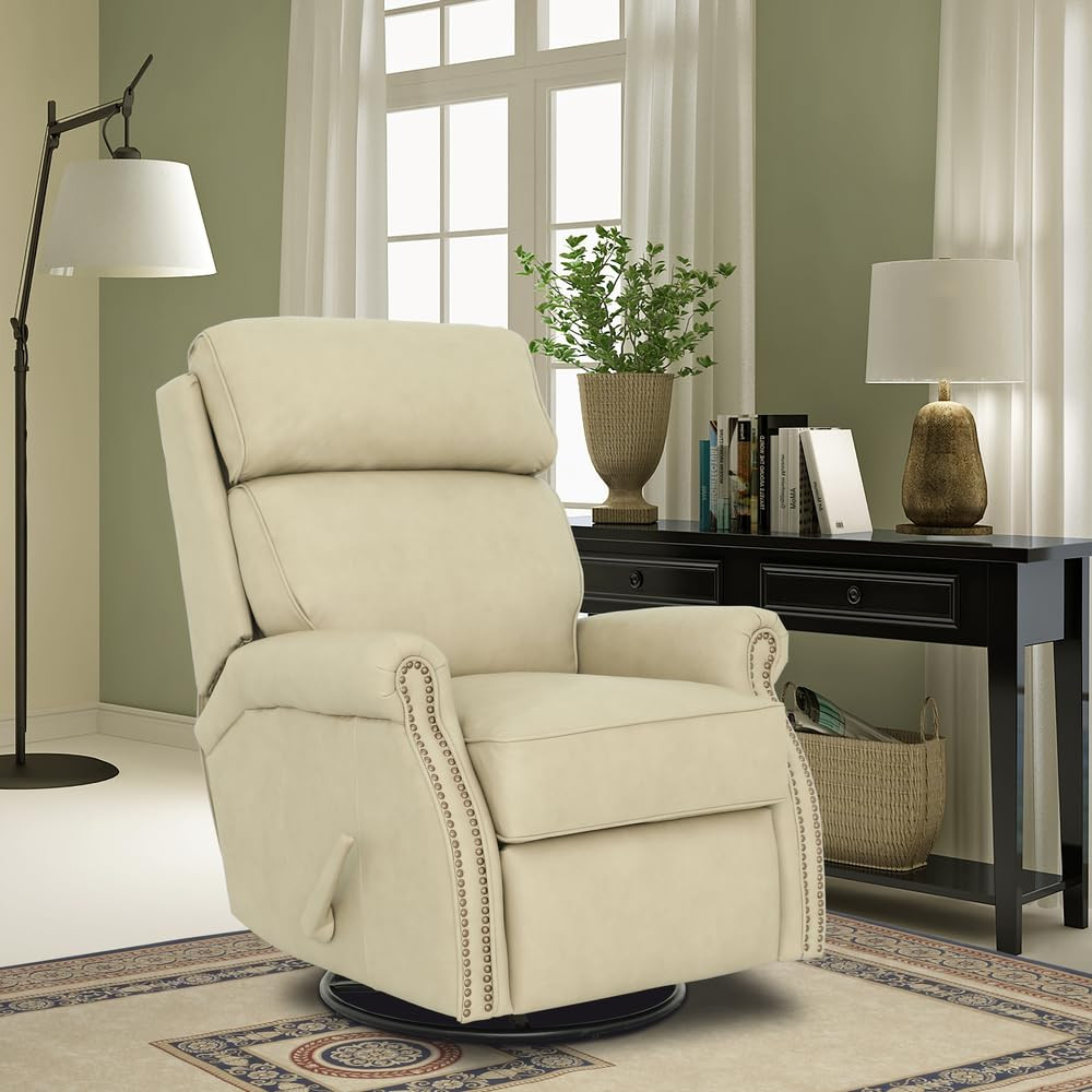 BarcaLounger Crews Manual Swivel Glider Recliner-Cashmere-Stone | Amazon (US)