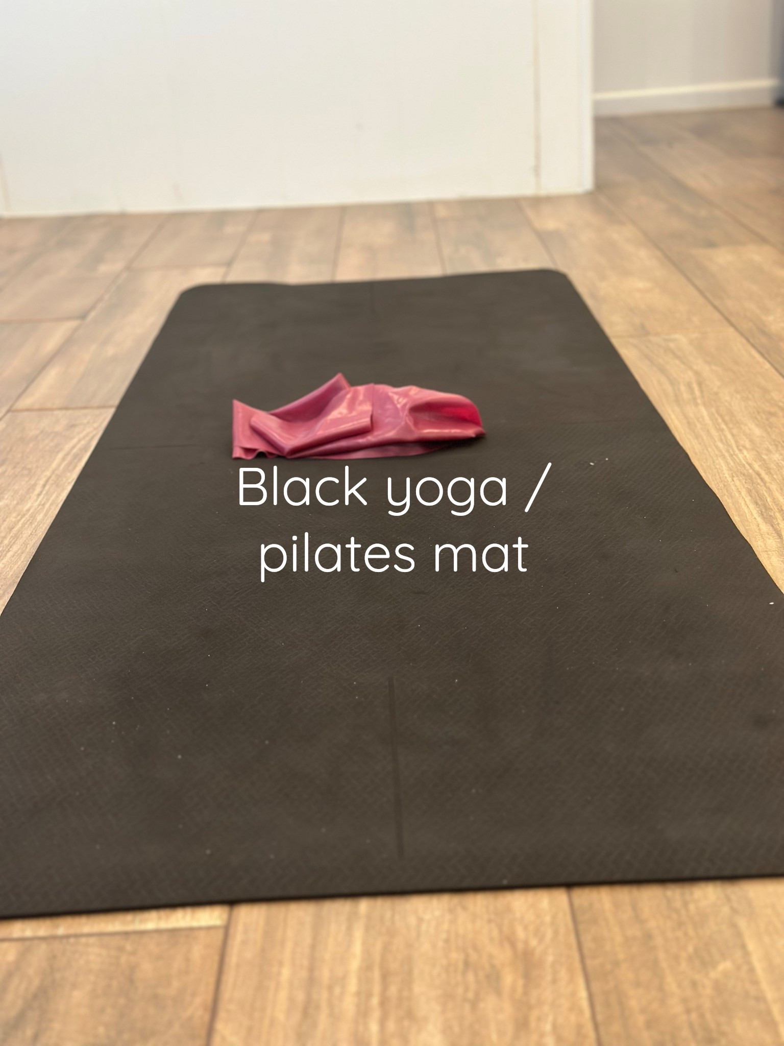 Black Pilates yoga mat 

#LTKSeasonal #LTKFindsUnder100 #LTKActive
