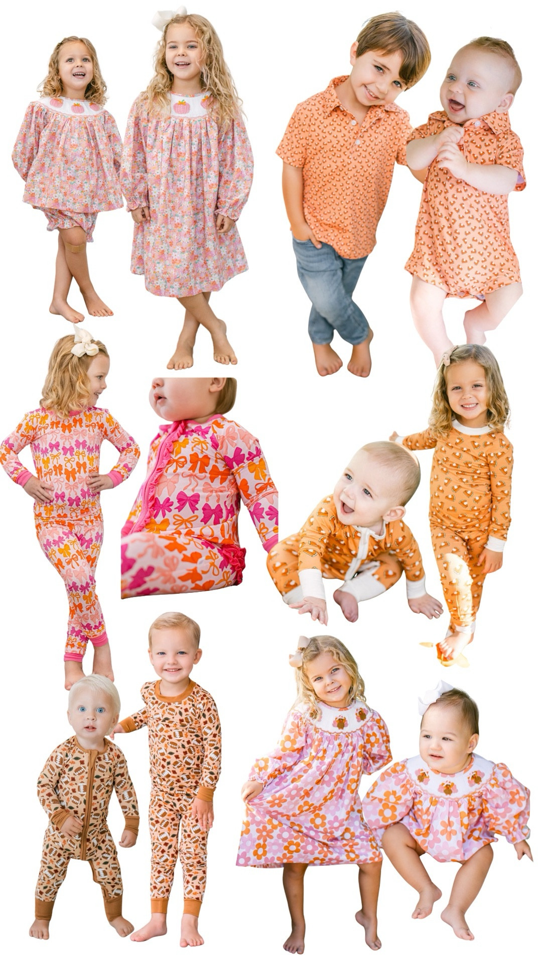 25% OFF Fall & Thanksgiving right now! 🍂🧡 Discount applies automatically in cart — no code needed.

The pies, bows, pumpkins, turkeys, and tiny footballs are so precious this year. I snagged the bows for Margot the second I saw them 🎀 I am sad the polos were sold out in Ford + Fitz’s sizes, but there are still so many sweet sibling + cousin match options!

Order by 11/16 to guarantee Thanksgiving delivery! I linked as many pieces as I could, but I got cut off at 30 🙃 So be sure to click through to see the full section — there are a lot of darling pieces included.

#LTKHoliday #LTKKids #LTKBaby