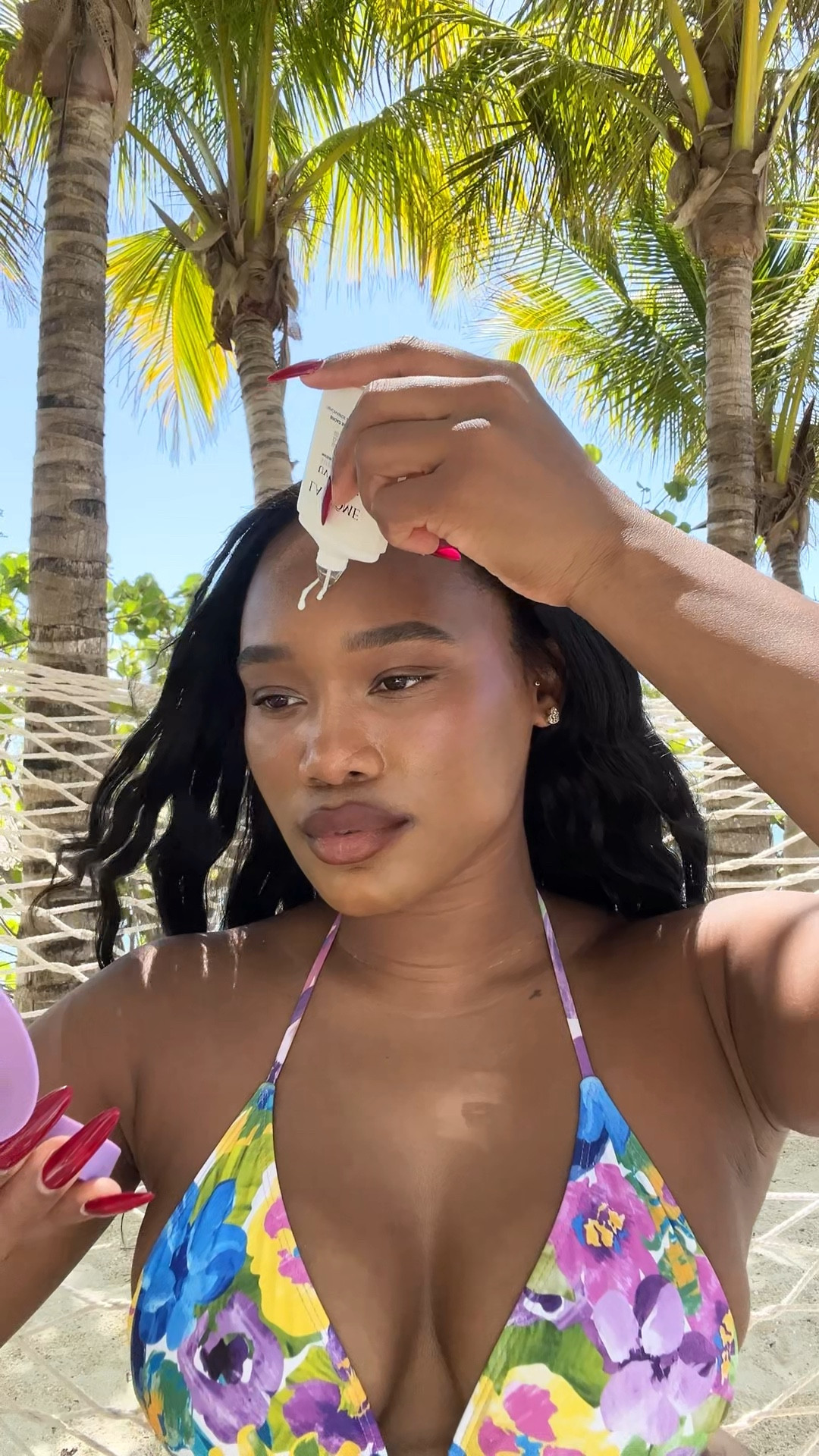 Touch-up under the palms because the glow doesn’t clock out. 
#GoldenHourTouchup
#BeachsideRoutine
#GlamThatBreathes

#LTKBeauty #LTKStyleTip #LTKSeasonal