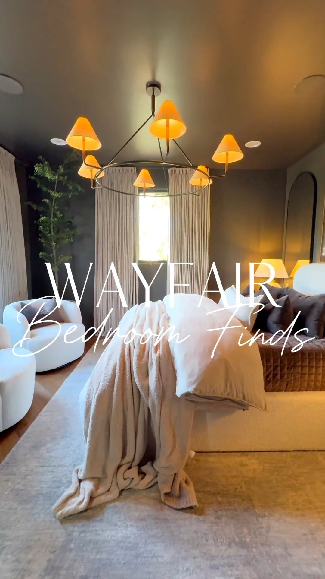 Throwback to when I revamped my guest bedroom and used these gorgeous home decor finds from Wayfair. 🤎
I love the way it all turned out. 

Boucle Barrel Accent Chairs 
The Most Beautiful Velvet Pillows 
Unique Stem & Flower Holder/ Vase 
Black Wood Night Stands 
Off White Modern Organic Table Lamps
Beautiful Boucle Queen Bed Frame 
Oversized Floor Candle Holder 

#wayfair #wayfairfinds #wayfairhome #accentchairs #bouclebedframe #woodnightstand #modernorganictablelamp #uniquevase #velvetthrowpillows 
#summerthompsonstyles 


#LTKHome #LTKU #LTKdayinmylife