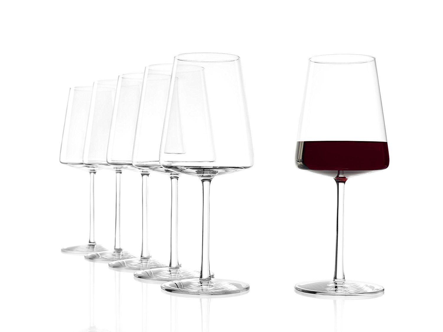 Stölzle Lausitz Power Red Wine Glasses 517 ml, Set of 6 Red Wine Glasses, Dishwasher-Safe, Lead-Free | Amazon (US)
