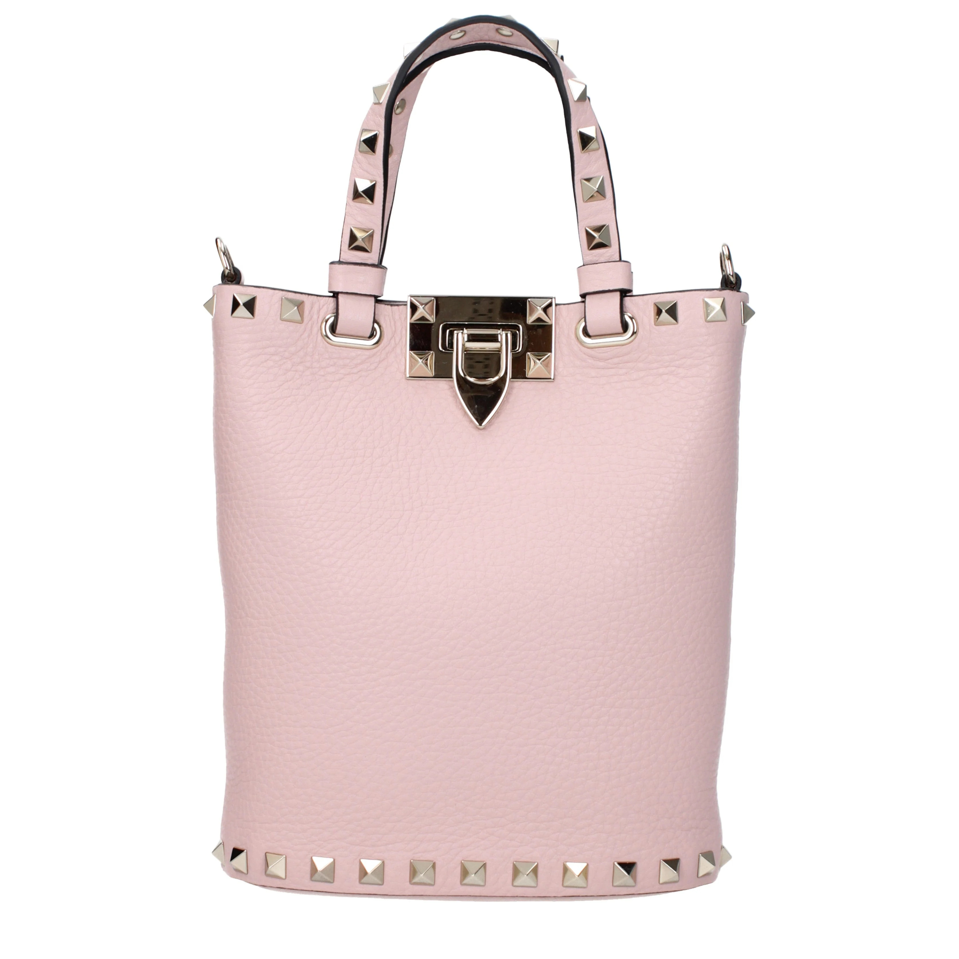 Valentino Garavani Hand Bags Women Leather Pink/Quartz One size | Balardi