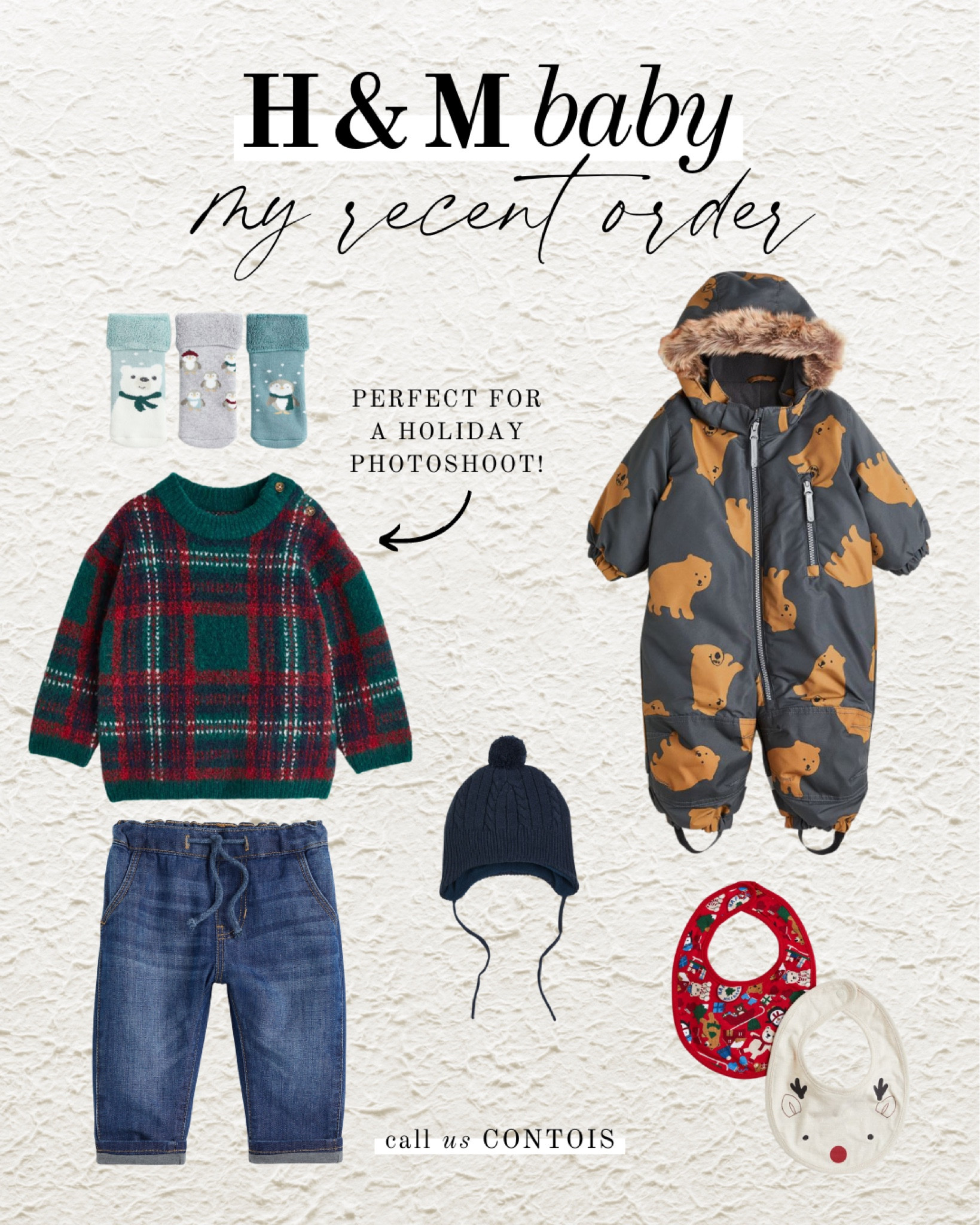 H&M baby new arrivals! 👶🏼 This is my recent order for our 4 month old son. 

| Christmas clothes, Christmas photos, Christmas outfit, baby’s first Christmas, baby clothes, baby boy, baby snowsuit, baby sweater, baby jeans, winter clothes for baby | 



#LTKHoliday #LTKbaby #LTKSeasonal