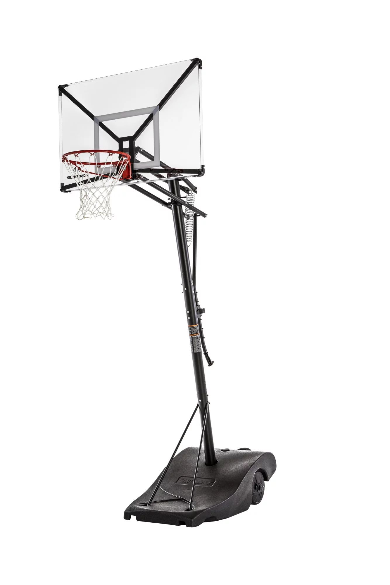 Silverback NXT 50" Backboard Portable Height-Adjustable Basketball Hoop - Walmart.com | Walmart (US)