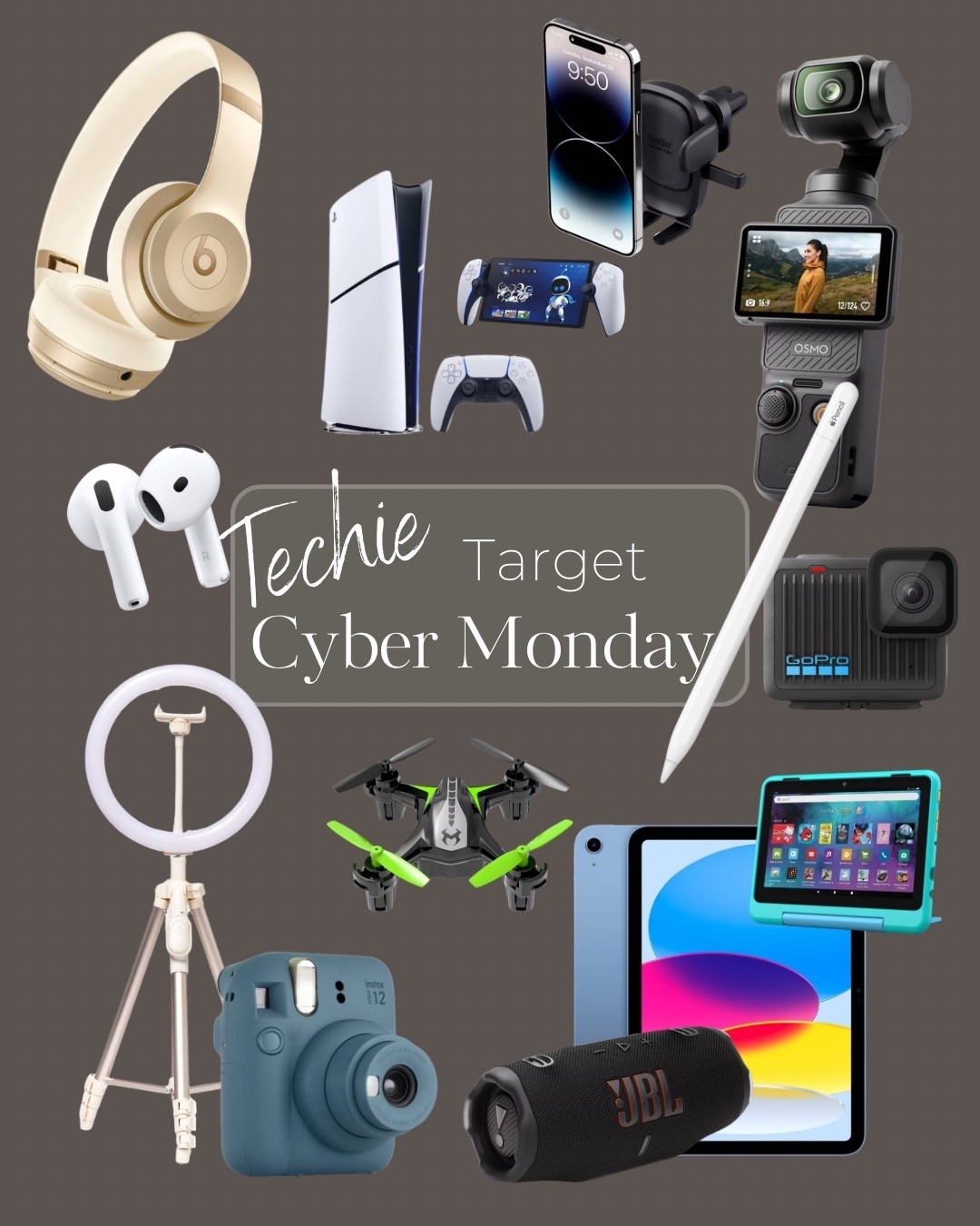 Cyber Monday has everything tech! Check out these hot Target items while they’re on sale and get gifts done for the techie in your life! 

#LTKCyberWeek #LTKSaleAlert #LTKGiftGuide