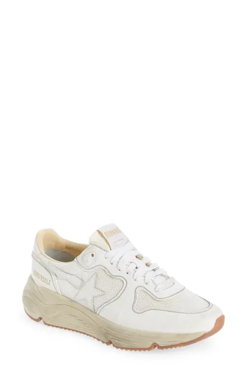 Golden Goose Running Sole Sneaker in White/White at Nordstrom, Size 9Us | Nordstrom