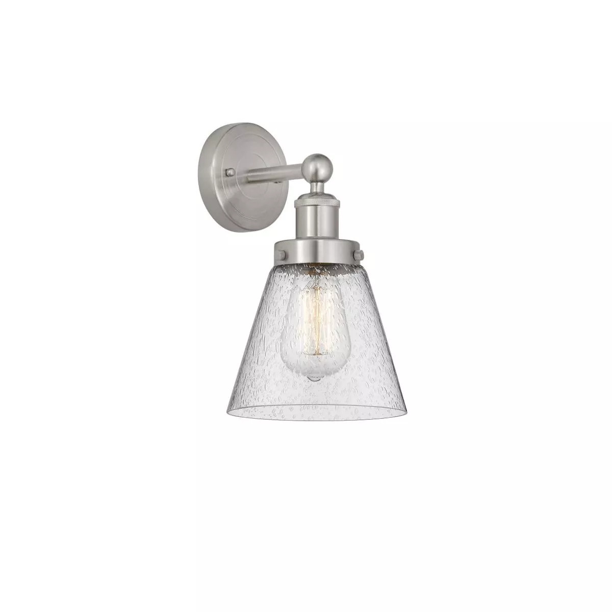 Innovations Lighting Cone 1 - Light Sconce in  Brushed Satin Nickel | Target