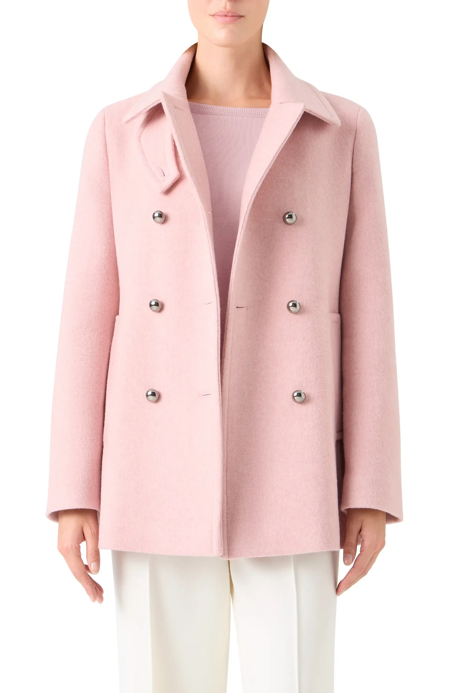 Wool Blend Peacoat | Nordstrom
