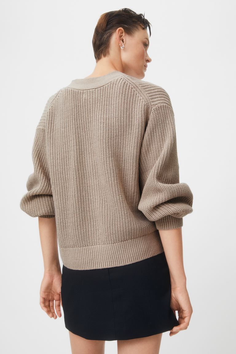 Rib-knit Cardigan | H&M (US)