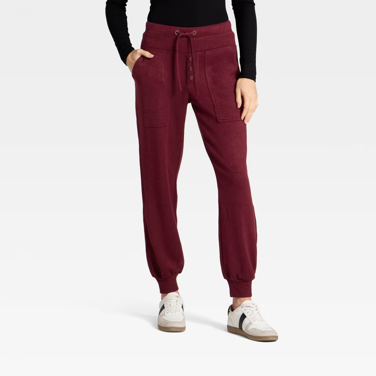 Women's High-Rise Knit Joggers - Universal Thread™ | Target