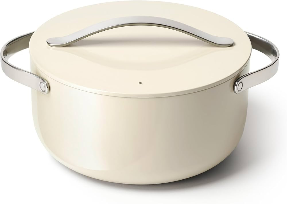 Caraway Dutch Oven Pot with Lid (6.5 qt, 10.5") - Non-Stick Ceramic Coating - Free From Forever C... | Amazon (US)
