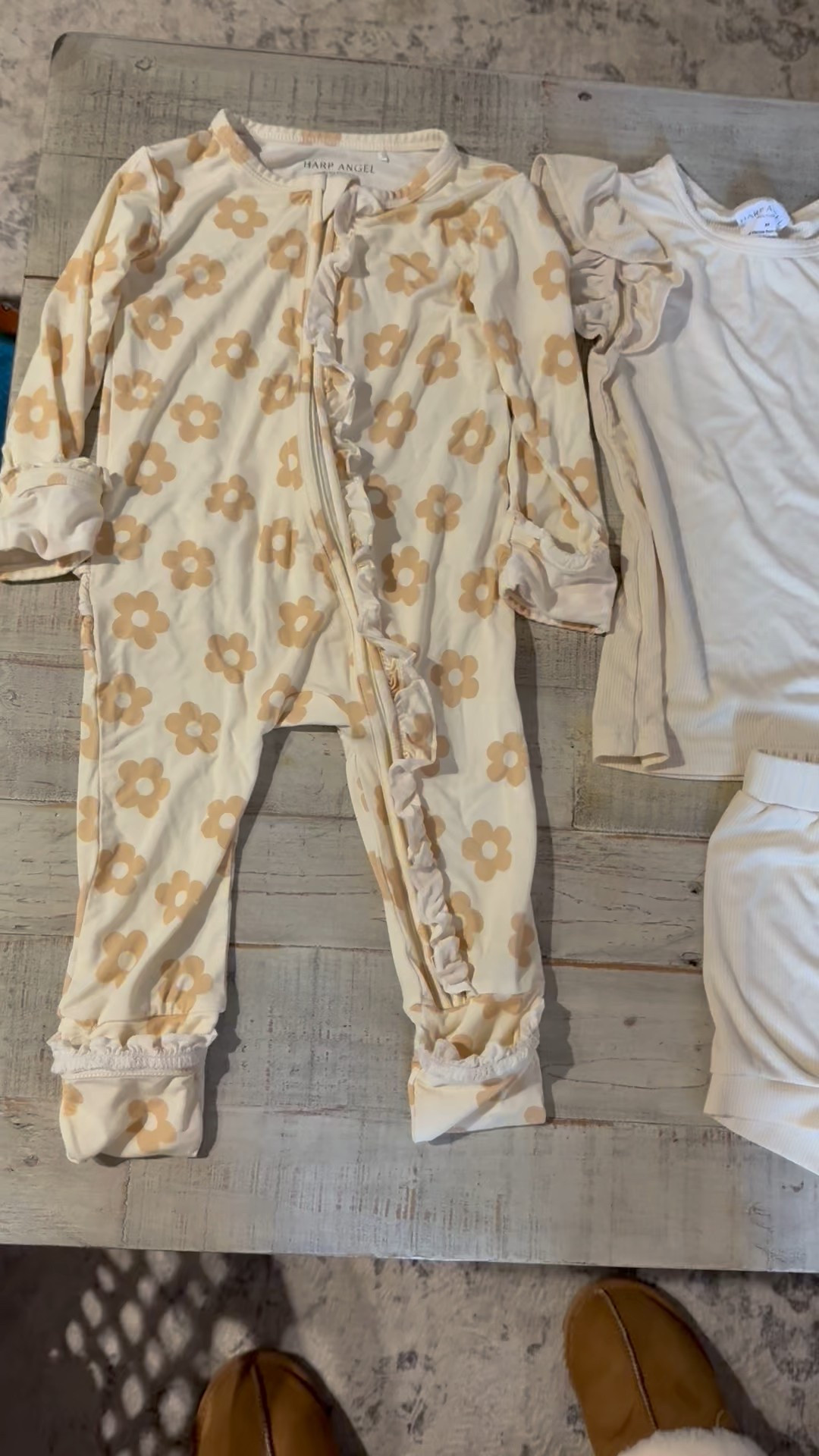 Harp Angel boutique. Extremely stretchy unlike other brands with bamboo that are too constricting for our chunky girl. 

They make really cute boys and girls clothes! 

#LTKKids #LTKBaby #LTKBump