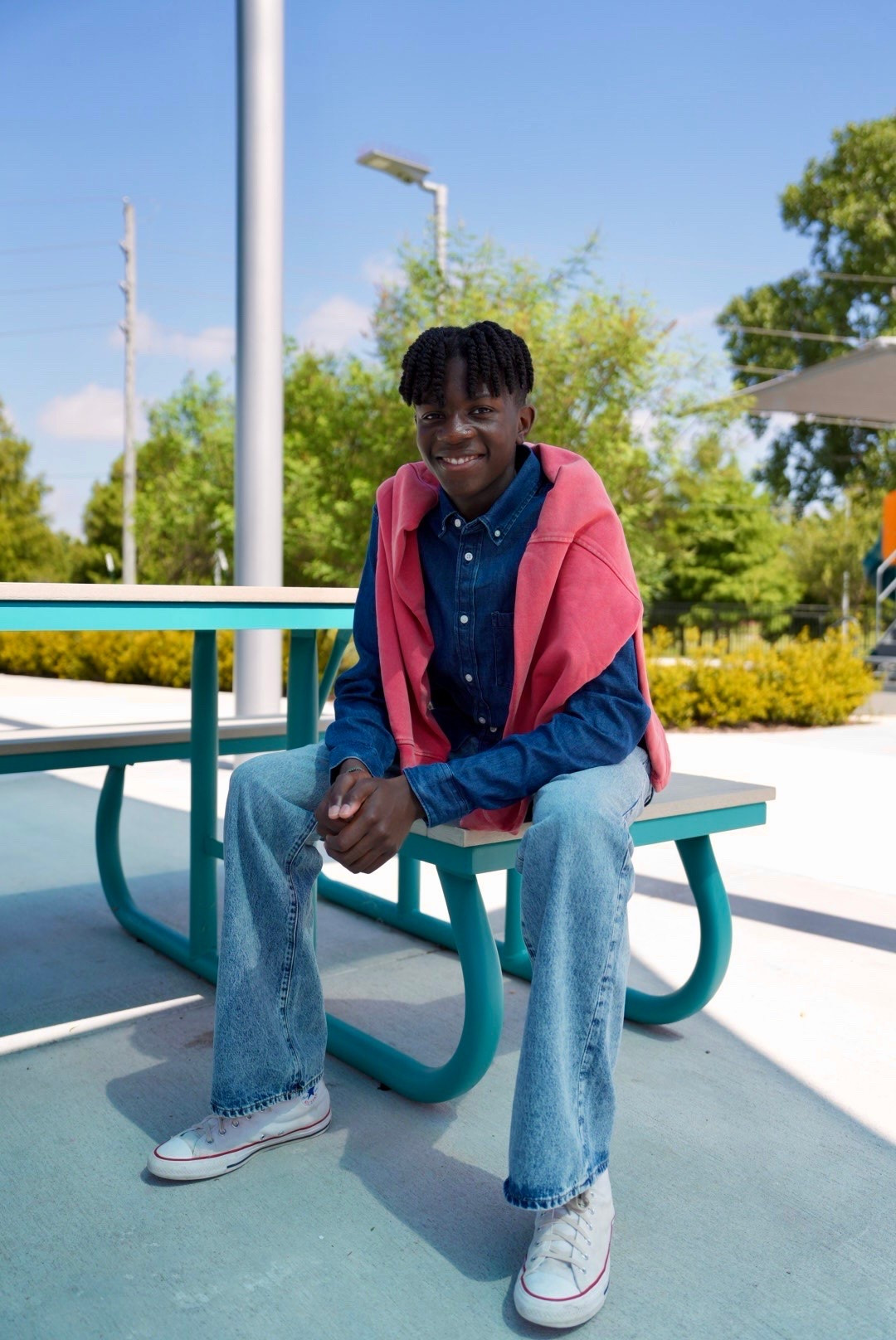 Back to school with GAP! Long sleeve denim shirt, bootcut jeans and washed red quarter zip.

#LTKootd #LTKgrwm #LTKKids
