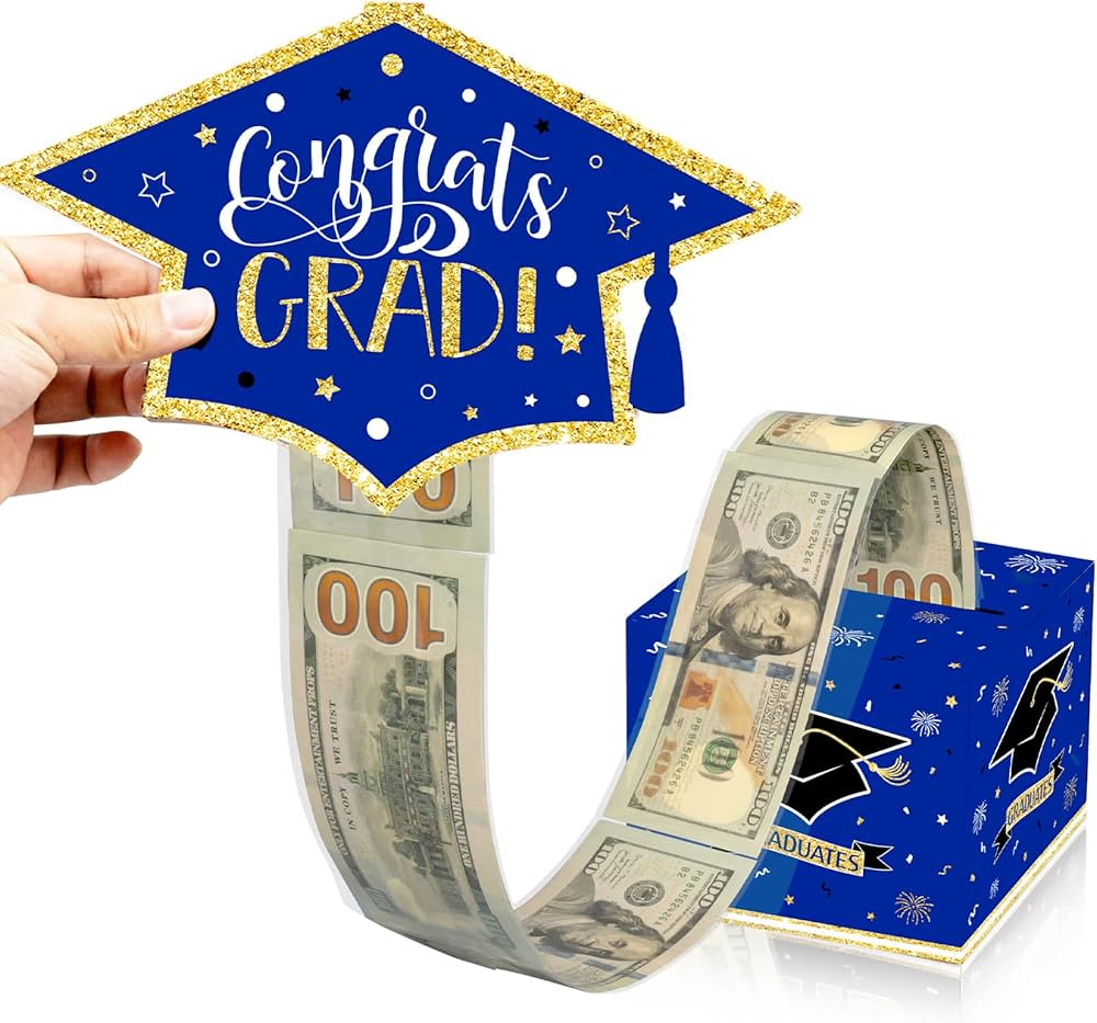 2024 Graduation Gifts, Class of 2024 Money Gift Box, Funny Surprise Cash Gift Idea Kit for Boys G... | Amazon (US)