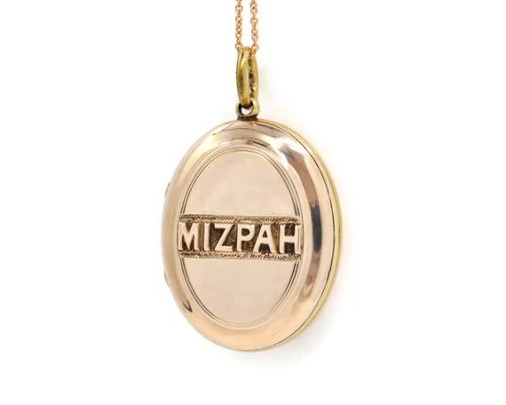 9ct Rose Gold Cased Victorian MIZPAH Locket | Etsy (FR)