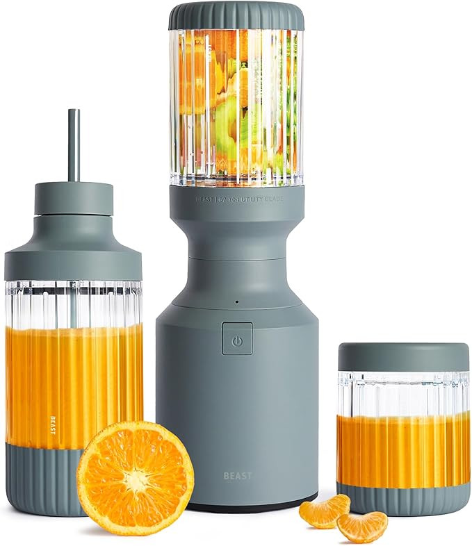 The Beast Mini Blender Plus | Mini Countertop Kitchen Blender | Blend Smoothies and Shakes, Dress... | Amazon (US)