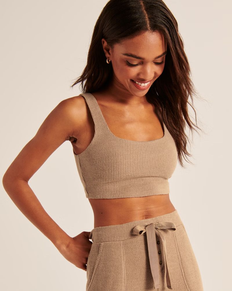 Waffle Lounge Bralette | Abercrombie & Fitch (US)