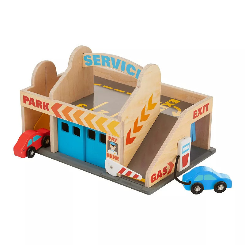 Melissa & Doug Service Station Parking Garage, Multicolor | Kohl's