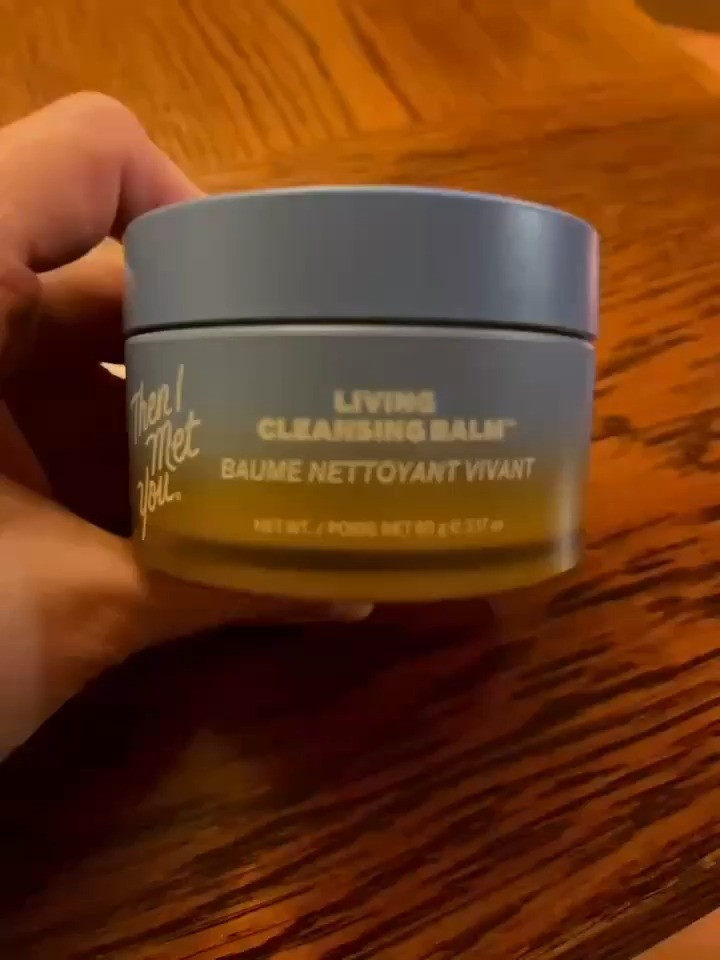 Melt away makeup and impurities with this dreamy cleansing balm! ✨💛 Packed with grape seed, olive, and seaberry oil, it effortlessly dissolves dirt while leaving my skin soft, nourished, and glowing. A must-have in my skincare routine! 🌿💦 #DoubleCleanseDoneRight 

 #LTKOver40 #LTKFindsUnder50 #LTKBeauty