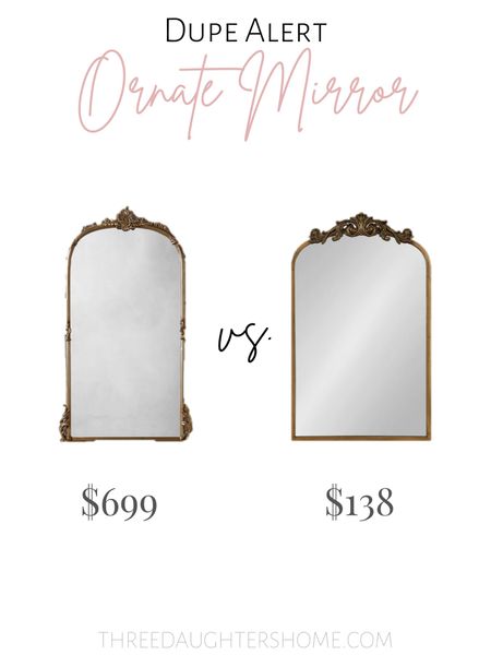 In love with this gorgeous gold mirror that is a dupe for the Arhaus one!



Wall decor, mirror, wall mirror, dupe alert, ornate mirror, arhaus dupe, living room decor

#LTKsalealert #LTKhome #LTKstyletip