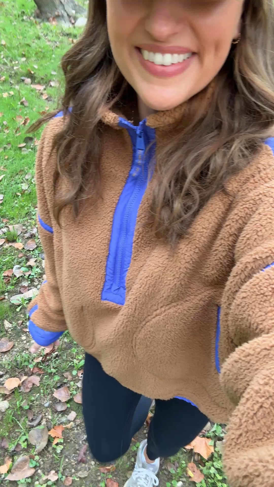 free people fleece !! love this thing 
fave amazon leggings too!

#LTKmomlife #LTKgrwm #LTKootd