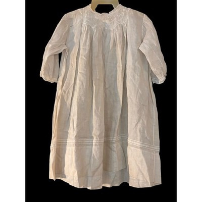 Primitive Girls Christening Gown Victorian 25” Bridgerton Aged Cottagecore | eBay | eBay US