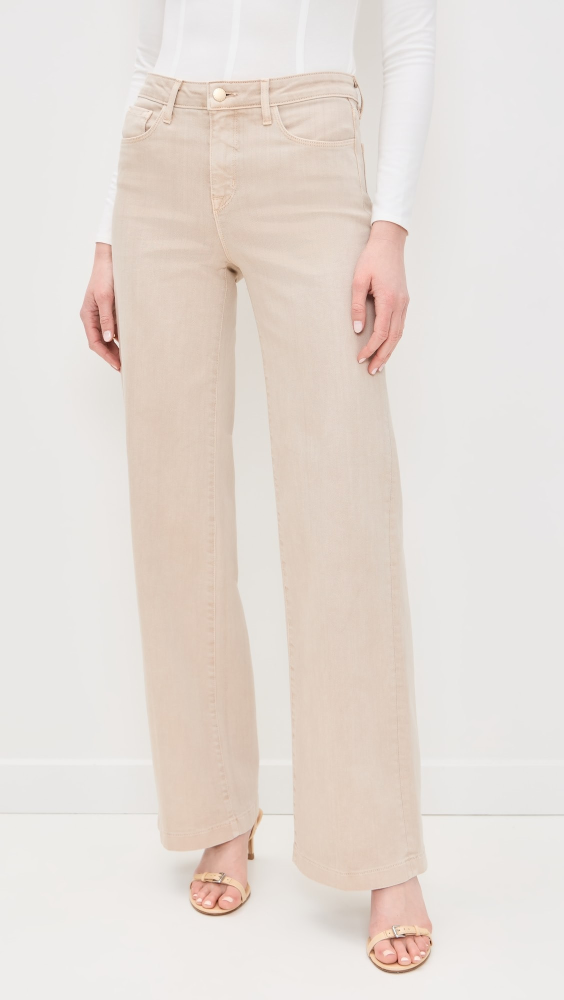 Clayton High Rise Wide Leg Jeans | Shopbop