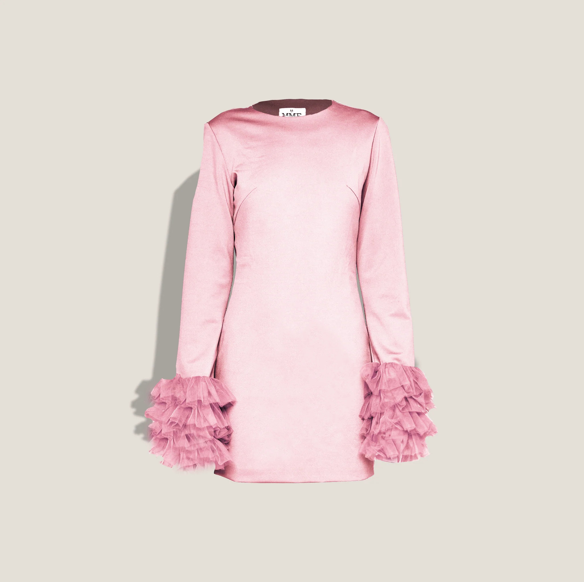 MME. TULLE COCKTAIL DRESS - PETAL | MME.MINK