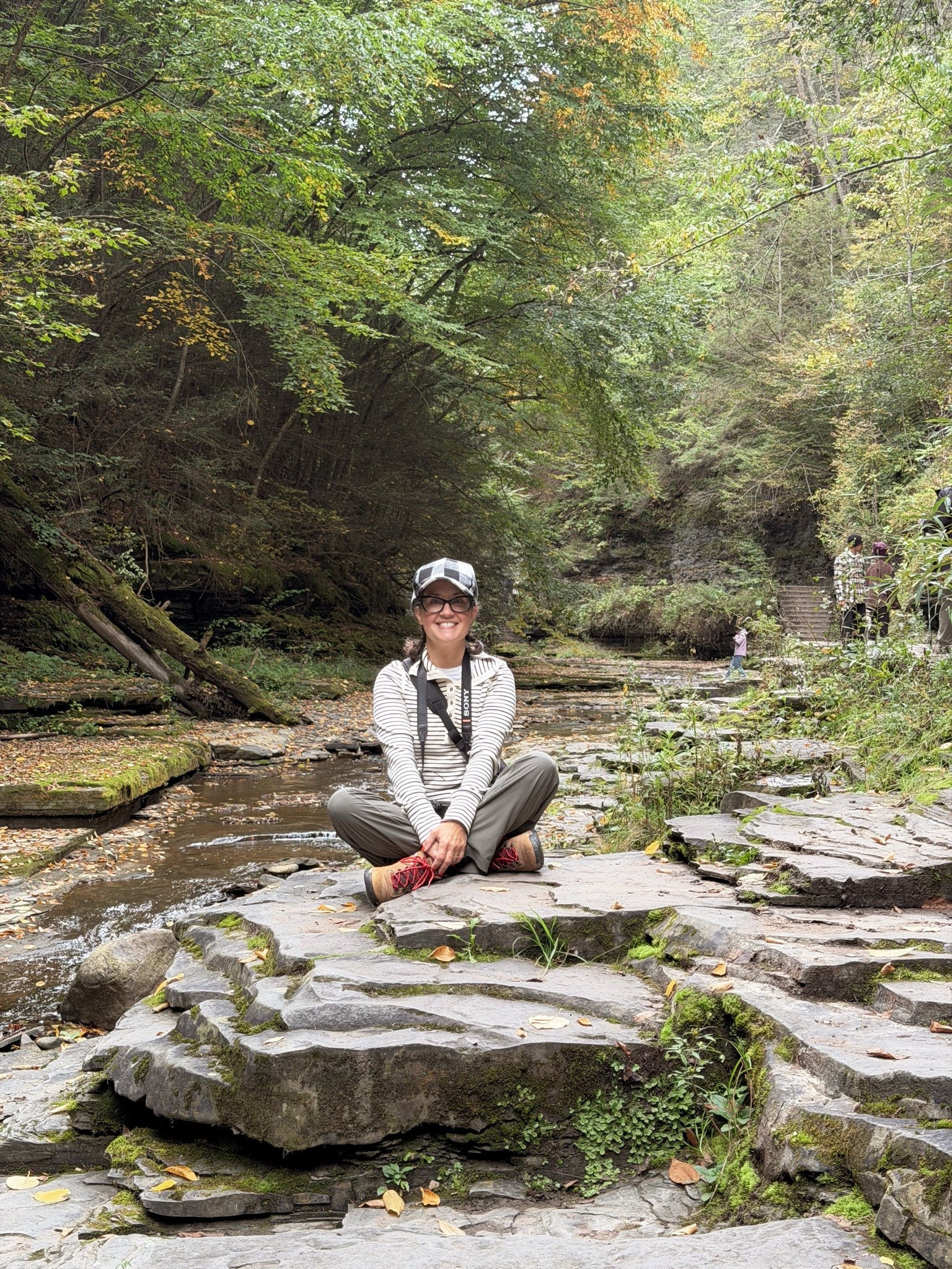 What I wore hiking in upstate NY 🥾 my Columbia hiking boots are my favorite. These Free Fly pants have taken me from Alaska and across the country!

#LTKSeasonal #LTKOver40 #LTKTravel