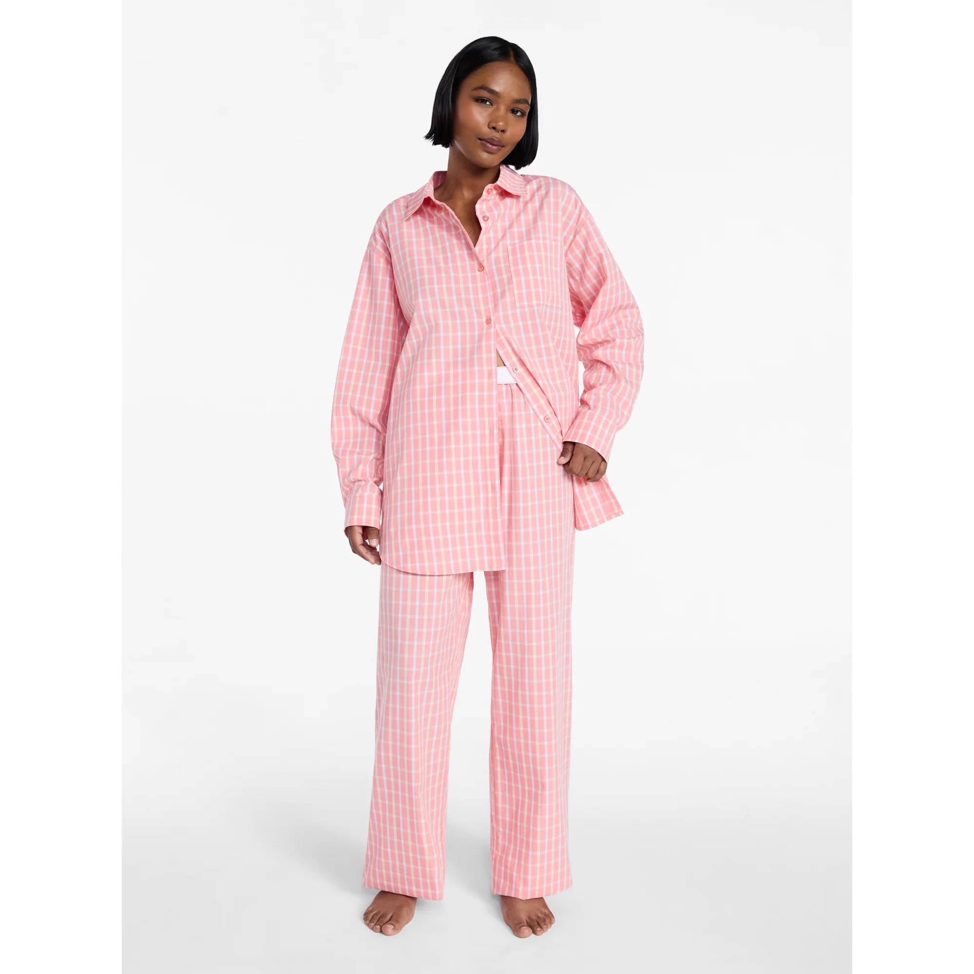 No Boundaries Sleepwear Boxer Pants, Women's XS-XXL | Walmart (US)