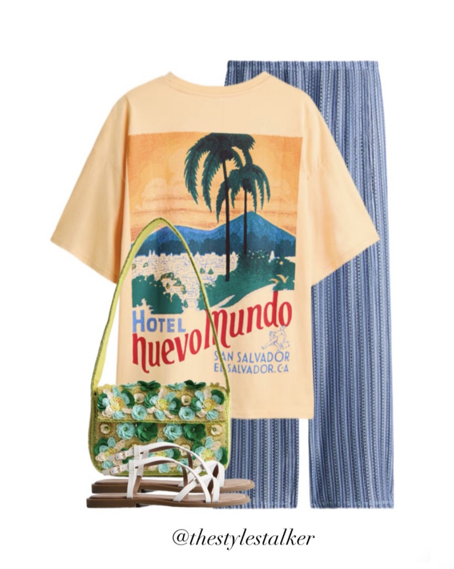 Printed tee styling 🤭

#LTKspring #LTKsummer #LTKuk